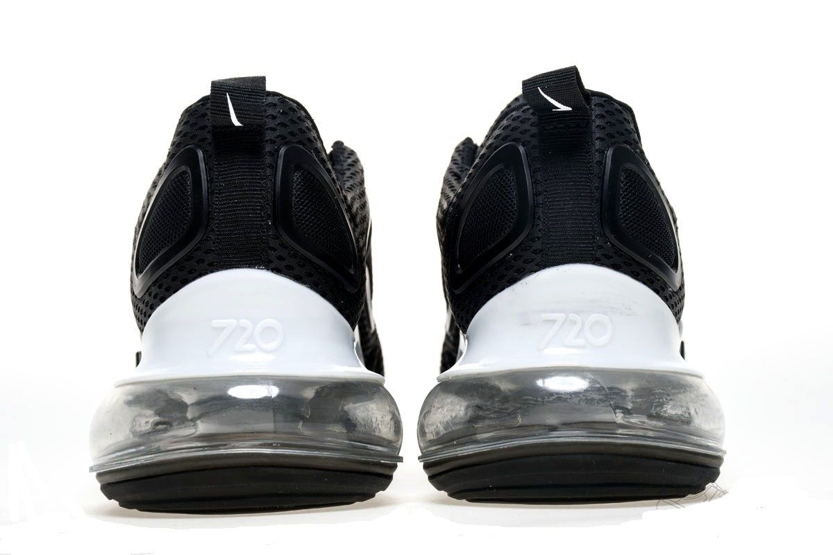 Nike Air Max 720, черные, нейлон, мужские