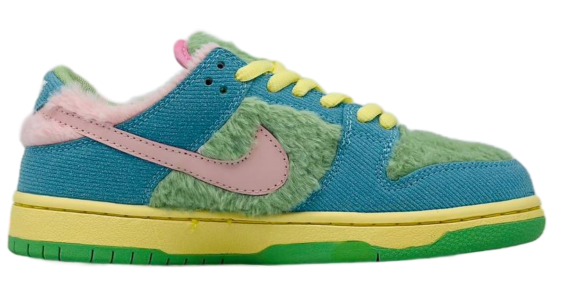 Nike Dunk Low "Active Fuchsia" Blue/Green