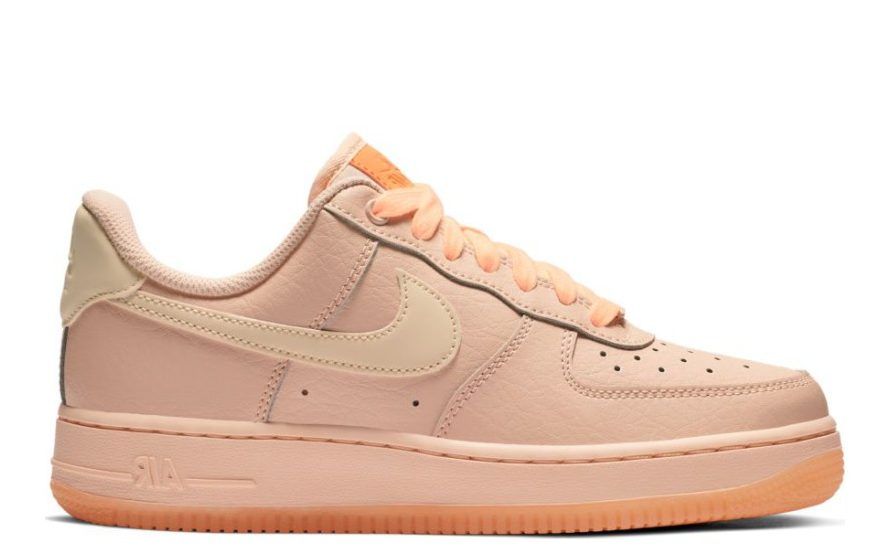 Nike Air Force 1 ’07 Essential, розовые, кожа, женские
